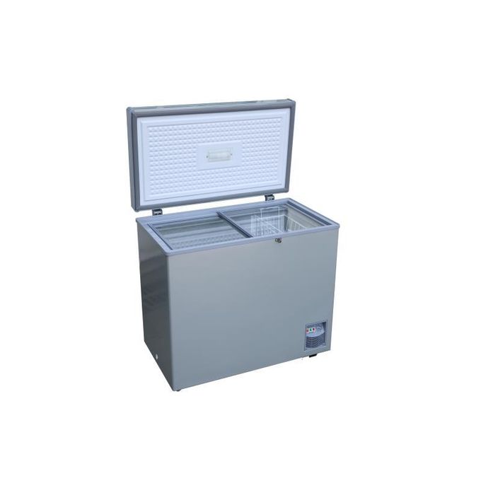 Delron Delron Single Door Chest Freezer 197Liters Model DCF-200NV - Grey