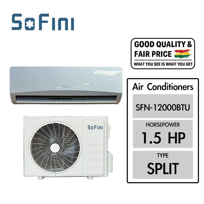 SoFini SoFini 1.5HP - Split Air Conditioner - R410A Gas - White