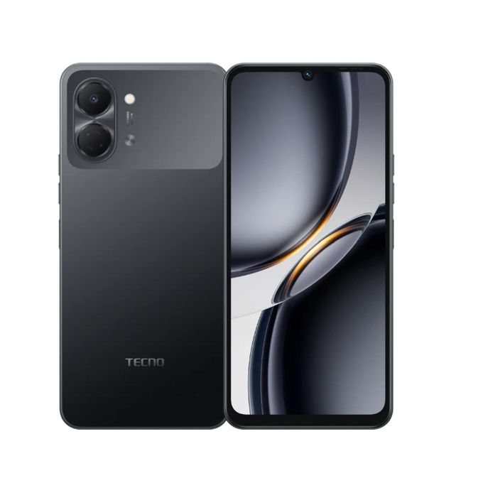 Tecno TECNO Pop 20 - 6.75'' - 64GB ROM - 4GB RAM - Android 15 Smart - 13MP Rear/8MP Front - 5000mAh - Black